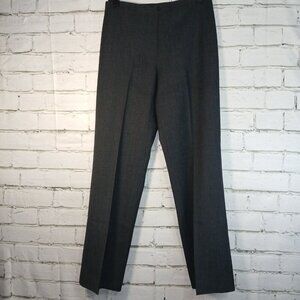 FABRIZIO GIANNI WOMENS PANTS STRETCH FOR HIGH COMFORT CHARCOL SIZE 6